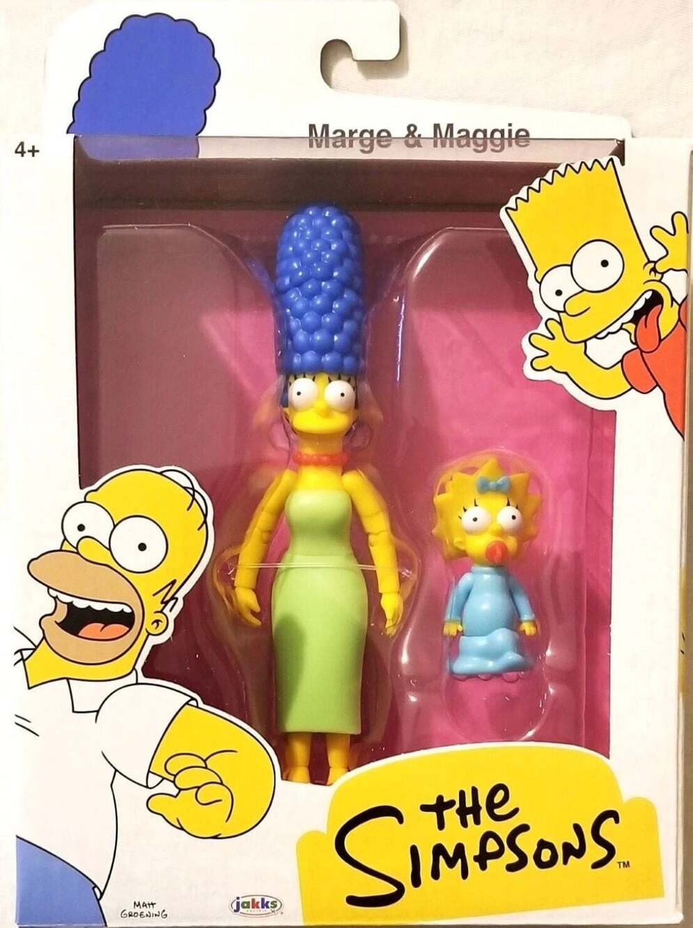 The Simpsons Jakks Pacific Marge & Maggie Action Figure 2-Pack